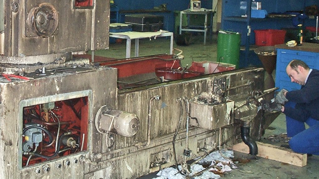 Brandschaden Werkzeugmaschine